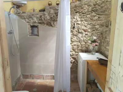 Un baño de Can Camós - Masia Rural