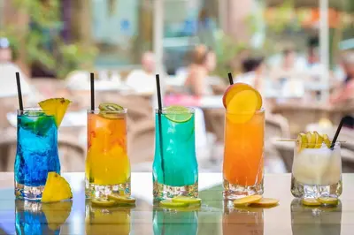 Bebidas en htop Palm Beach & SPA #htopEnjoy