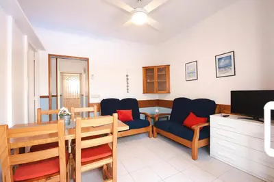 Zona de estar de Apartamento con piscina en S'agaró