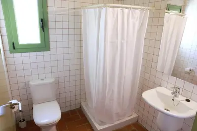 Un baño de Masia Rural Cal Belles Mas