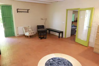 Zona de estar de Masia Rural Cal Belles Mas