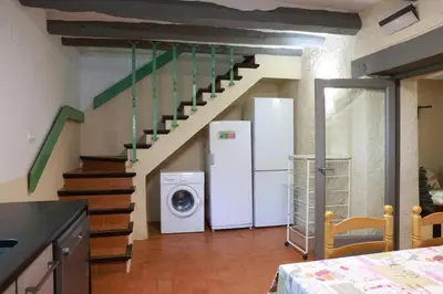 Una cocina o zona de cocina en Masia Rural Cal Belles Mas