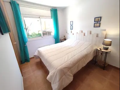 Cama o camas de una habitación en Casa la fosca