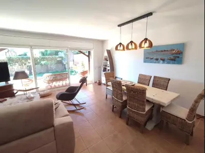 Zona de estar de Casa la fosca