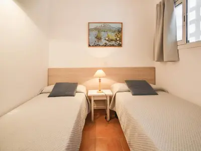 Cama o camas de una habitación en Emporion - Apt, KPolitur