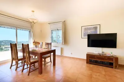 Una televisión o centro de entretenimiento en Villa Nor - Lloret de Mar