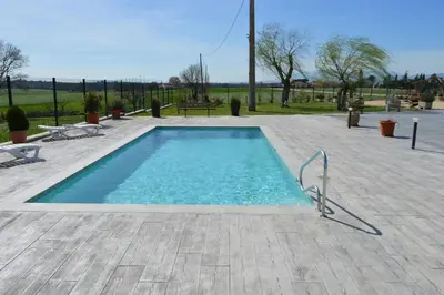 Piscina en o cerca de Mas Piua
