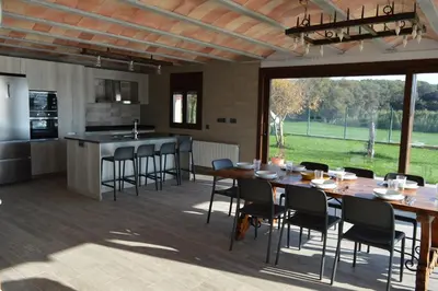 Una cocina o zona de cocina en Mas Piua