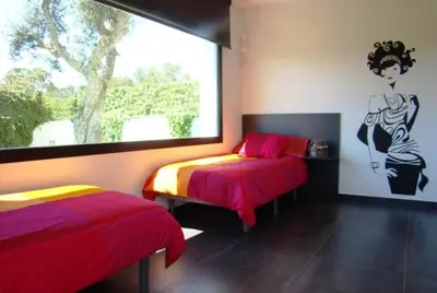 Cama o camas de una habitación en Club Villamar - Somni