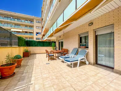 Un balcón o terraza de Vivalidays Elia - Fenals - LLoret de Mar