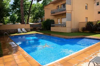 Piscina en o cerca de Ideal família a 500m de la playa en S'Agaró