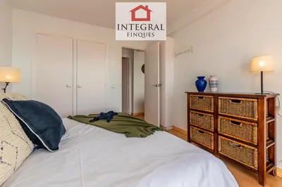 Cama o camas de una habitación en La Bella Vista Palamós