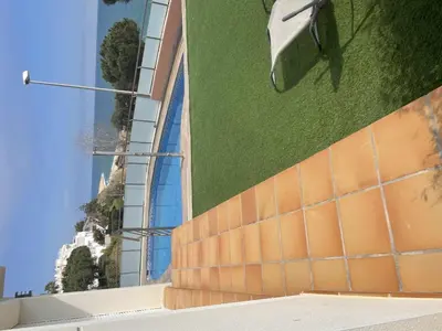 Plano de Villa Farell just in front of the sea