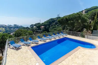 Paisaje cerca de esta villa