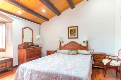 Cama o camas de una habitación en Club Villamar - Masia Can Vilar