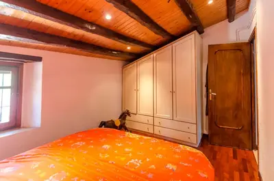 Cama o camas de una habitación en Club Villamar - Masia Can Vilar