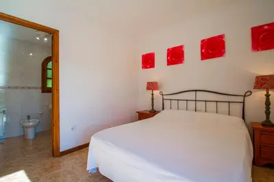 Cama o camas de una habitación en Club Villamar - Stralitzia