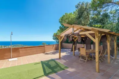 Paisaje cerca de esta villa