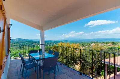 Paisaje cerca de esta villa