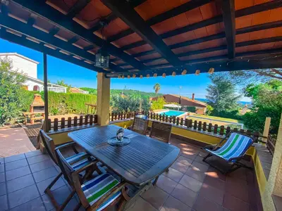 Un balcón o terraza de Club Villamar - Rubia
