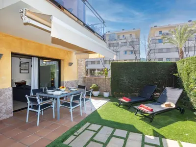 Un patio o zona al aire libre en Apartment Port Verona by Interhome