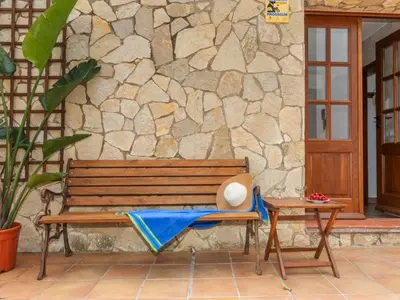 Zona de estar de Holiday Home El Raco by Interhome