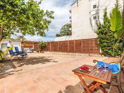Jardín al aire libre en Holiday Home El Raco by Interhome