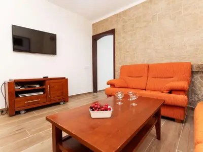 Zona de estar de Holiday Home El Raco by Interhome