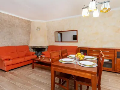 Zona de estar de Holiday Home El Raco by Interhome