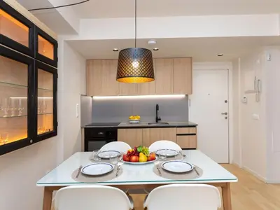 Una cocina o zona de cocina en Apartment Industria by Interhome