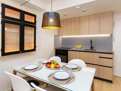 Una cocina o zona de cocina en Apartment Industria by Interhome