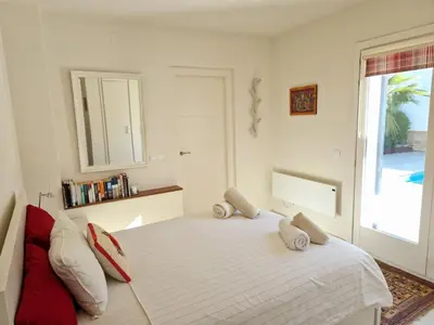 Cama o camas de una habitación en Villa Casa Cis