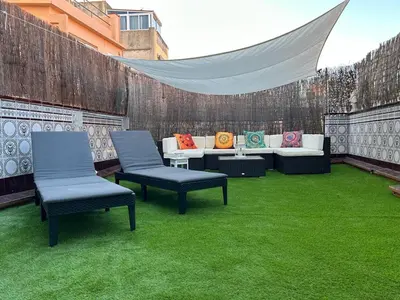 Zona de estar de DUPLEX PLAYA