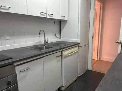 Una cocina o zona de cocina en DUPLEX PLAYA