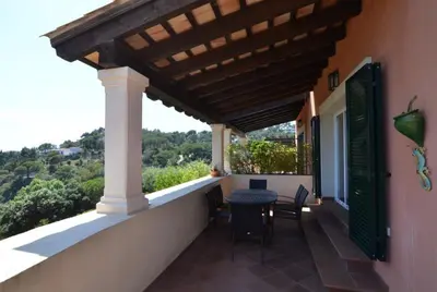 Un balcón o terraza de Club Villamar - Cala Llevado 40