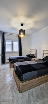 Cama o camas de una habitación en Piso turístico Cassa de selva