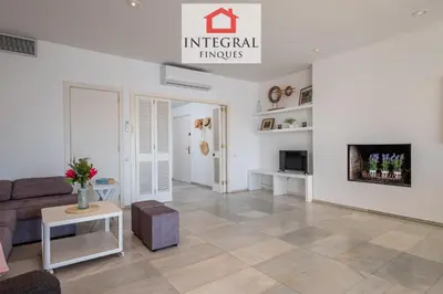 Zona de estar de Sul Mare Apartament Palamós