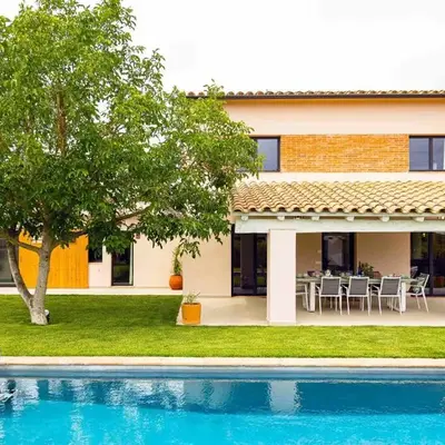 Can Candiu. Establecimiento de 2 casas enteras