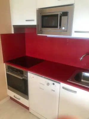 Una cocina o zona de cocina en NUEVO. Reformado con vistas panorámicas y piscina