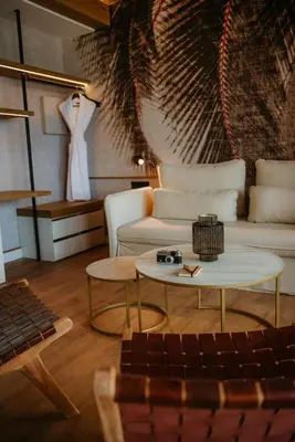 Zona de estar de Casa Indiana Hotel Boutique