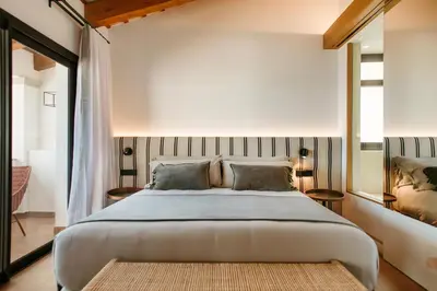 Cama o camas de una habitación en Casa Indiana Hotel Boutique