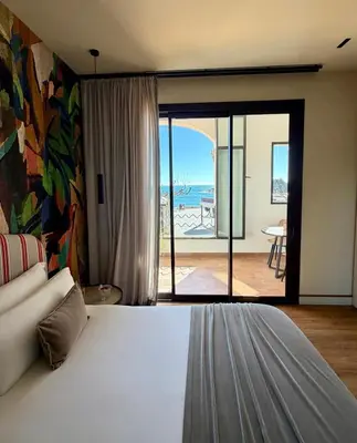 Cama o camas de una habitación en Casa Indiana Hotel Boutique