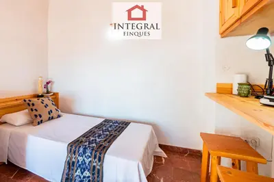 Cama o camas de una habitación en Casa l'Empordanet Palamós