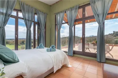 Cama o camas de una habitación en Mas Darovie