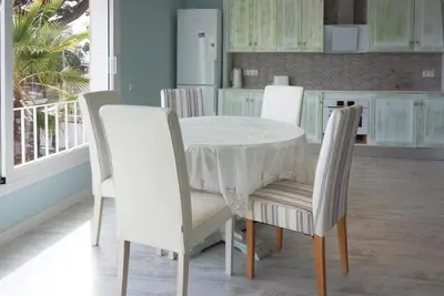 Zona de estar de Apartment Platja de Aro with sea view