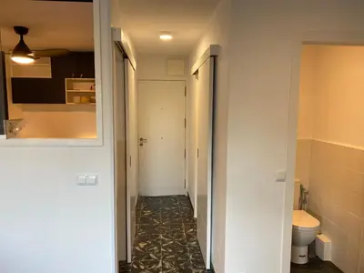 Un baño de Apartament per parelles reformat amb piscina