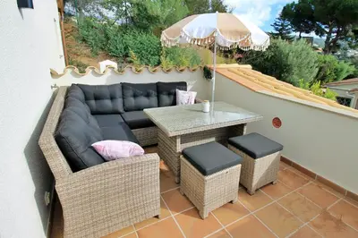 Zona de estar de Villa Sadeza