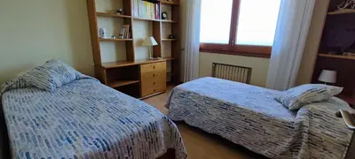 Cama o camas de una habitación en LLOGUER30 Els Ametllers luxury apartment
