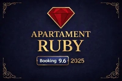 Certificado, premio, señal o documento que está expuesto en Apartment Ruby