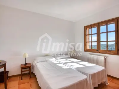 Cama o camas de una habitación en Casa Bellota